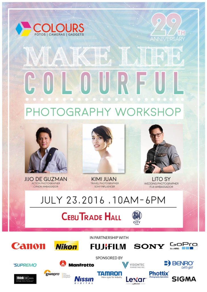 "Make Your Life Colourful!" Photography Workshop at SM City Cebu | Cebu Finest