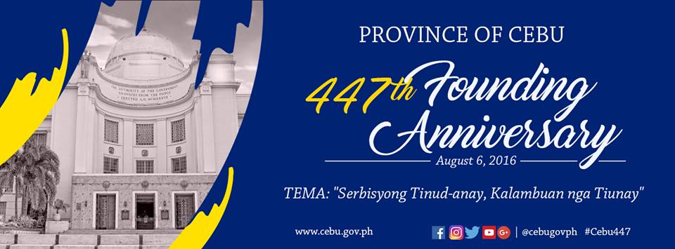 447th Cebu Founding Anniversary: August 6 declared a special non-working holiday | Cebu Finest