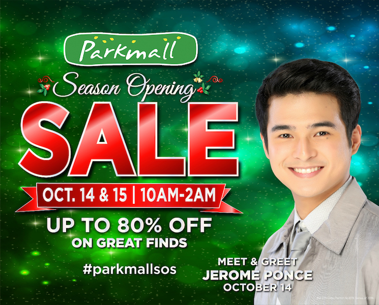 The Parkmall Season Opening Sale to Welcome the Holidays in Cebu | Cebu Finest