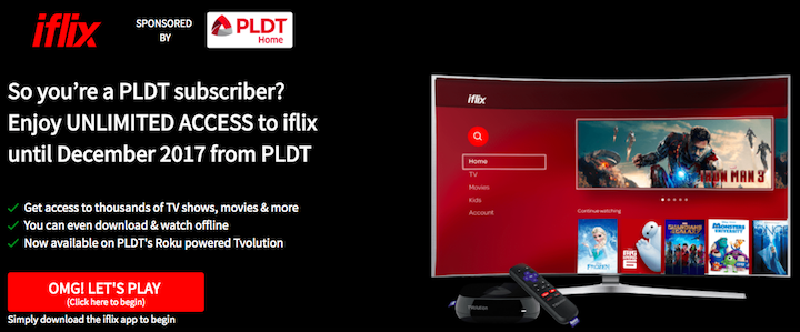 Watch thousands of TV shows, movies on FREE iflix access from PLDT HOME | Cebu Finest