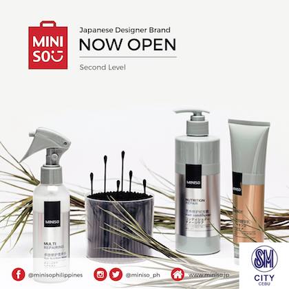 Japanese designer brand, MINISO, opens first shop in Cebu | Cebu Finest