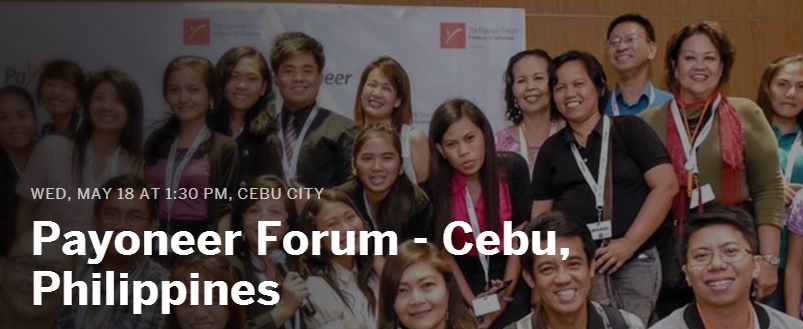 The Payoneer Forum in Cebu on May 18 | Cebu Finest