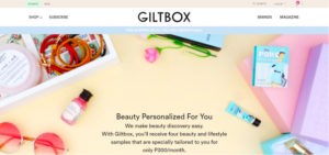 Giltbox, a grooming, style, and beauty subscription box, relaunches online store | Cebu Finest