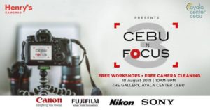 Henry's: Cebu In Focus 3 a one-day photography extravaganza in Cebu | Cebu Finest