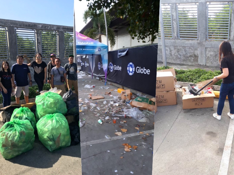 Globe culminates two exciting festival weekends with big clean-up drives in Cebu and Iloilo | Cebu Finest