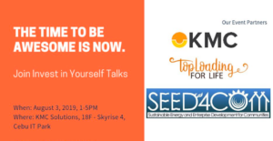 The "Invest in Yourself" Talks now open for registration in Cebu | Cebu Finest