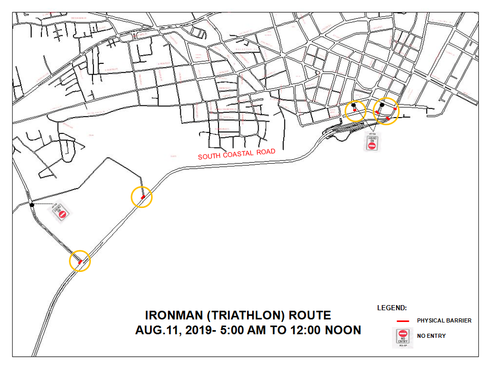 TRAFFIC ADVISORY: Ironman 70.3 Philippines 2019 (Triathlon) in Cebu on August 11 | Cebu Finest