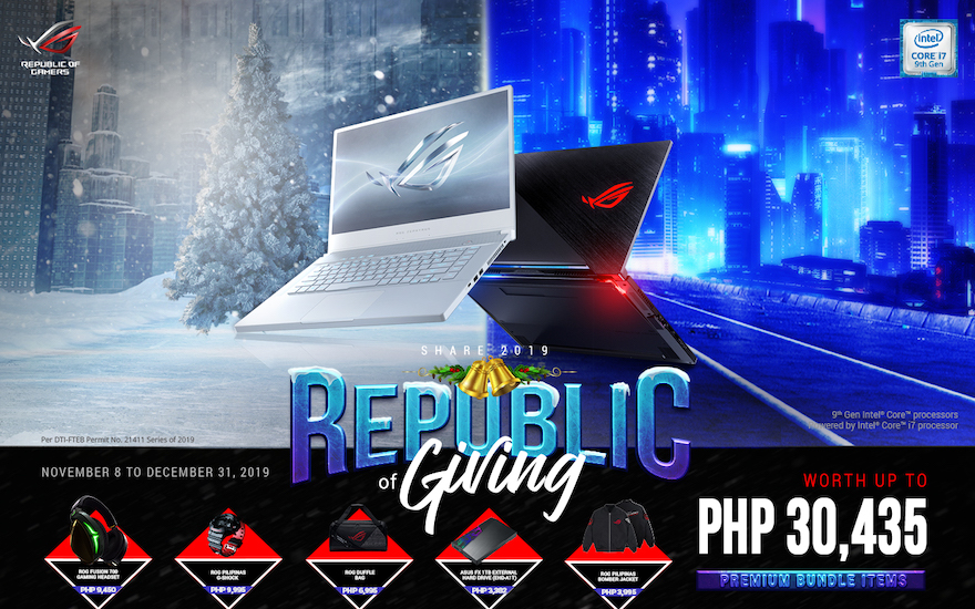 The Republic of Gamers gives back to its Citizens this Holiday Season with Share 2019! | Cebu Finest