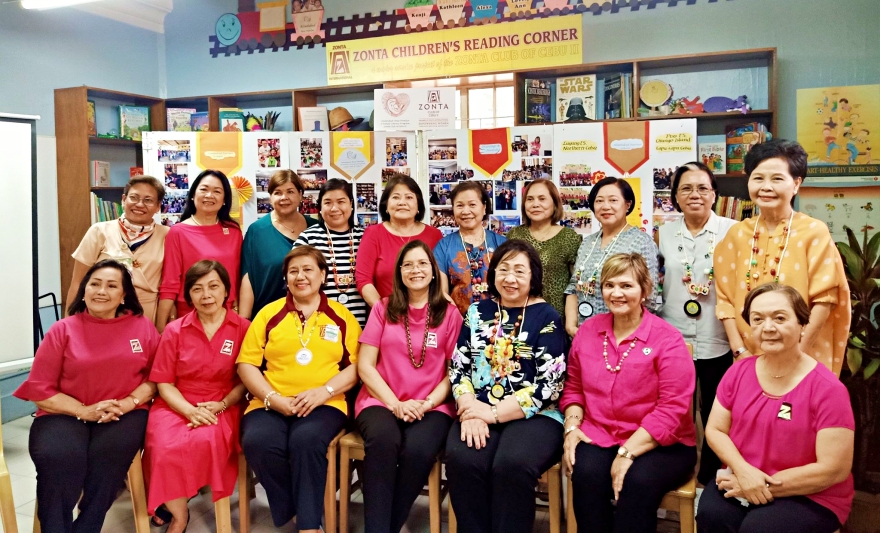 Zonta Club of Cebu II promotes family literacy through reading | Cebu Finest