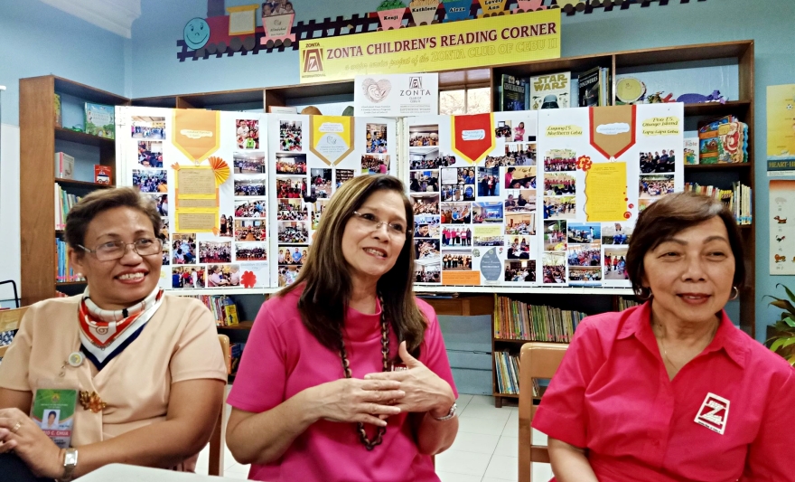 Zonta Club of Cebu II promotes family literacy through reading | Cebu Finest