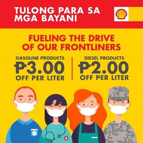 Shell fuels up Visayas frontliners to keep them on-the-go | Cebu Finest