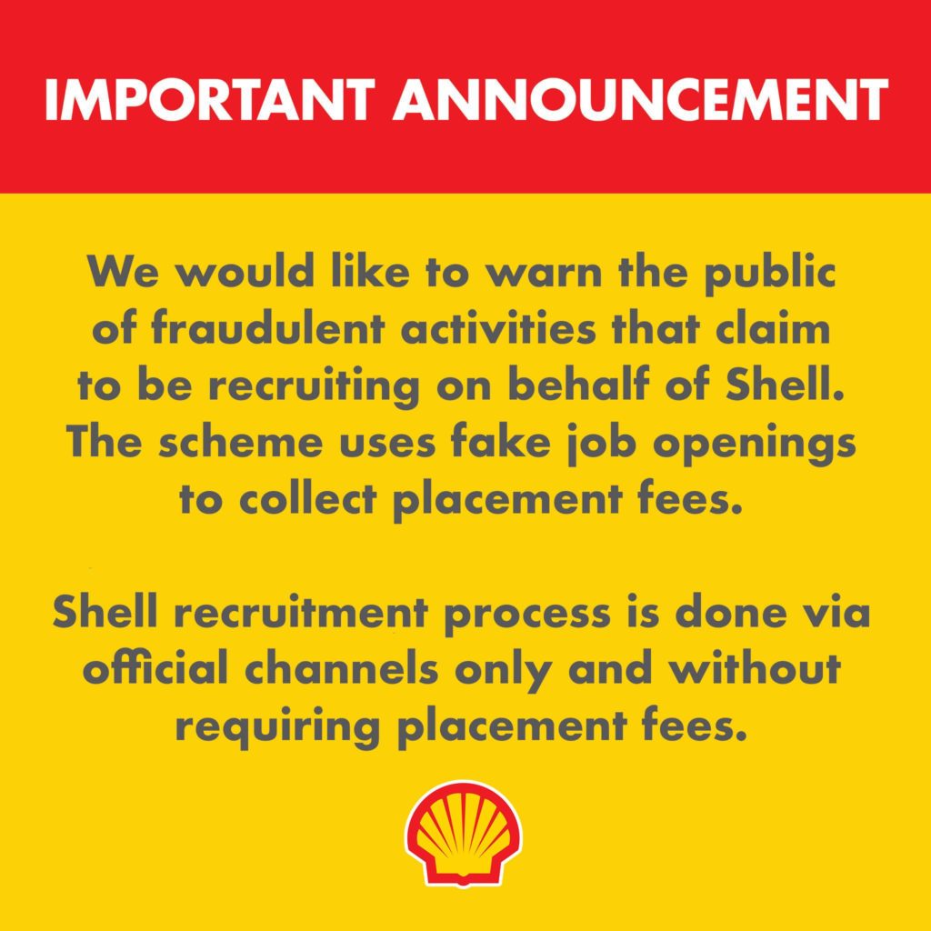 Pagbantay sa recruitment scam -- Shell | Cebu Finest