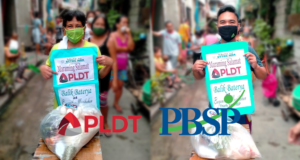 PLDT partners with PBSP to provide food packs and vitamins to families in Malabon and Cebu | Cebu Finest