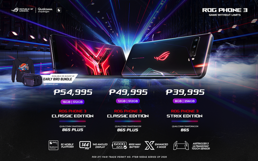 The ROG Phone 3 will come in three variants | CebuFinest