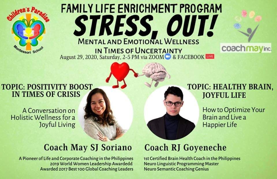 CPMS Holds Free Webinars On Managing Stress And Mental Wellness Amidst ...