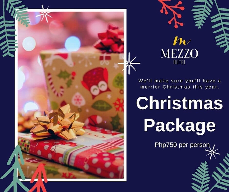 Avail of Mezzo Hotel’s Christmas Package for only ₱750 per person. | CebuFinest