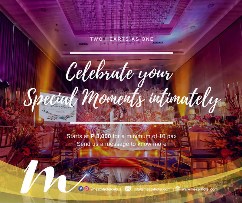 Celebrate your Special Moments at Mezzo Hotel. | CebuFinest