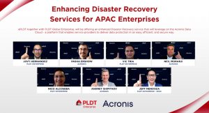 ePLDT partners with Acronis in offering disaster recovery, business continuity plans solutions | CebuFinest