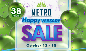 To ring in its 38th anniversary, Metro is topping off Happyversary Blowout | CebuFinest