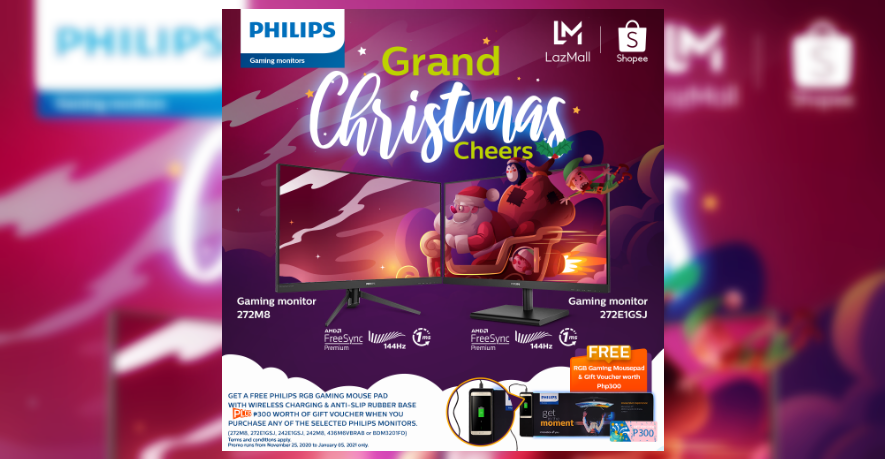 Philips Monitors is bringing you Grand Christmas Cheers this Holiday | CebuFinest