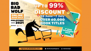 The Big Bad Wolf 2021 is going online offering 60,000 book titles to bookworms nationwide | CebuFinest