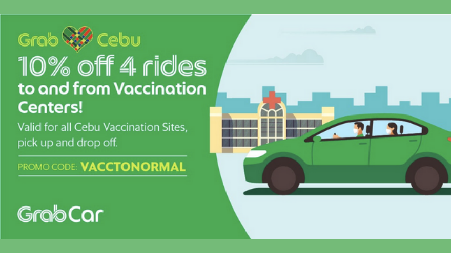 Grab Philippines provides discounted rides to help spur Cebu’s vaccination efforts | CebuFinest