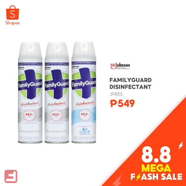 FamilyGuard Disinfectant 8.8 Mega Flash Sale | CebuFinest