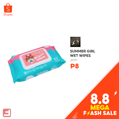 Summer Girl Wet Wipes 8.8 Mega Flash Sale | CebuFinest