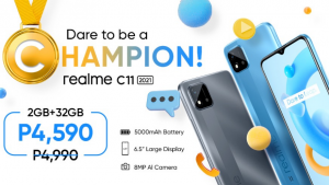 Dare to be a champion: The real value champ realme C11 2021, now only ₱4,590! | CebuFinest