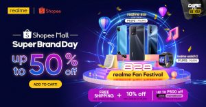 Get the biggest discounts and deals of up to 50% OFF in realme’s Shopee Super Brand Day Sale | CebuFinest