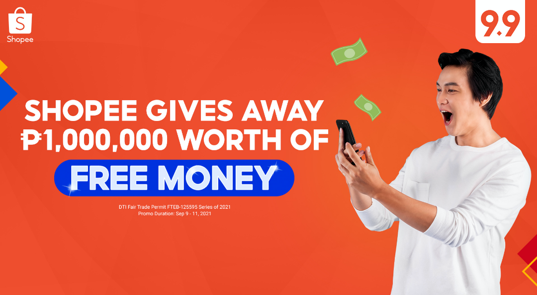 Shopee is giving away ₱1 Million worth of Free Money this 9.9 Super Shopping Day | CebuFinest