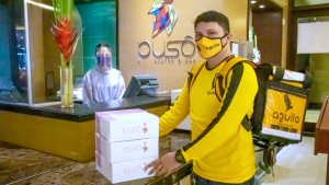 Quest Hotel Cebu partners with Aguila PH to provide food delivery service to customers | CebuFinest