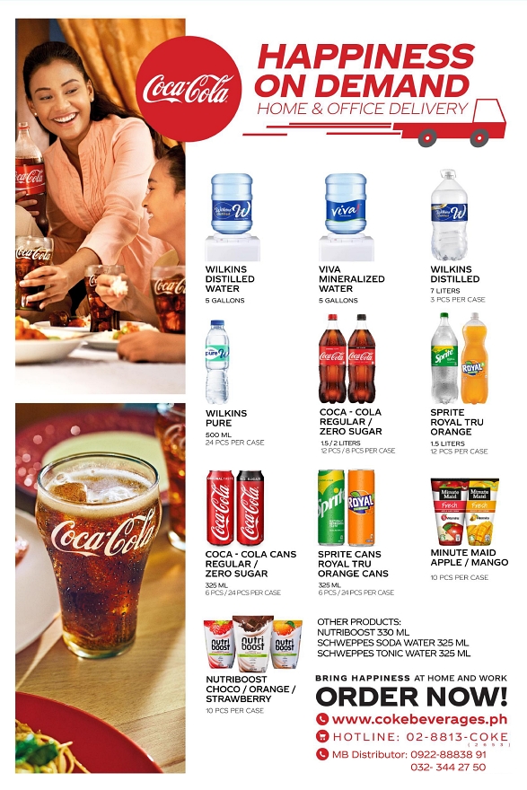 Coca-Cola’s Happiness on Demand Delivery Service | CebuFinest