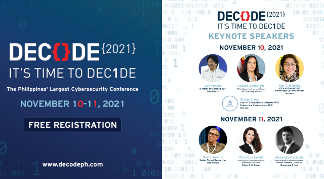 Trend Micro to hold DECODE 2021, a Cybersecurity Learning Conference in November for free | CebuFinest