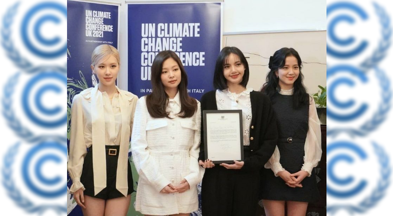 Globe ambassadors BLACKPINK calls for fans' support in climate action movement | CebuFinest