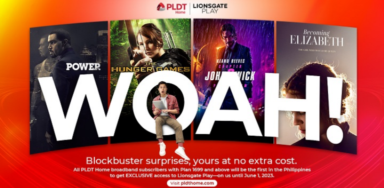 PLDT Home inks exclusive partnership with Lionsgate Play for the next big thing in streaming | CebuFinest