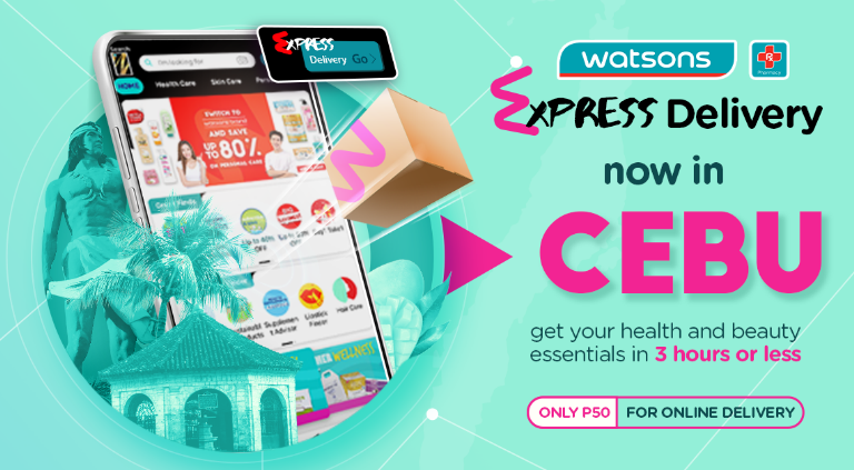 Watsons invests in delivery services, upgrades mobile app | CebuFinest