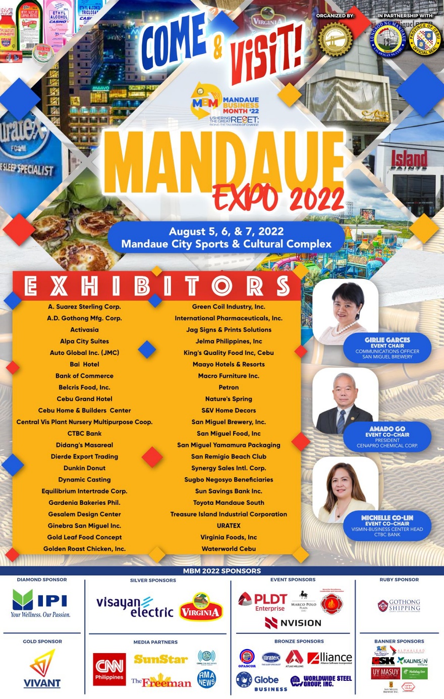 Mandaue Expo 2022 Exhibitors and Sponsors | CebuFinest