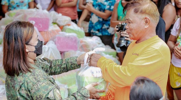 Caltex and Landers Superstore donate relief goods to affected areas in Cebu still recovering from Super Typhoon Odette | CebuFinest