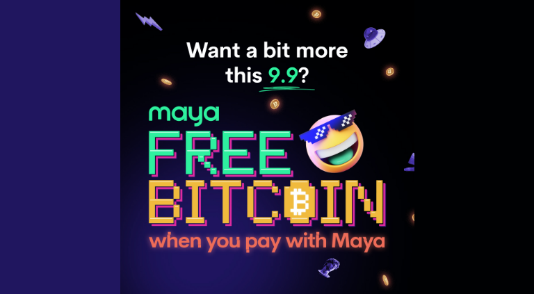 Double up your shopping deals this 9.9 with a unique free Bitcoin promo from Maya! | CebuFinest