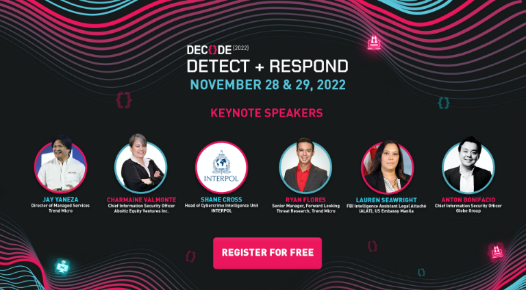 Trend Micro's DECODE 2022 calls on Industry to Detect & Respond | CebuFinest