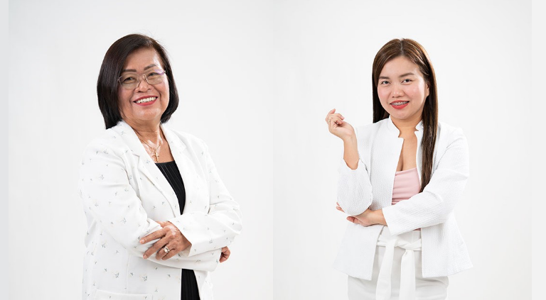 Engr. Leonora Salvane, founder and Vice-Chairman of GT Cosmetics Manufacturing, Inc., and Jellie Marie S. Villamor RPh, Chief Operating Officer and Vice President | CebuFinest