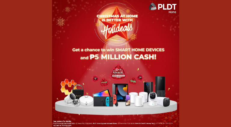 Win prizes as you shop this Christmas with PLDT Home Holideals | CebuFinest