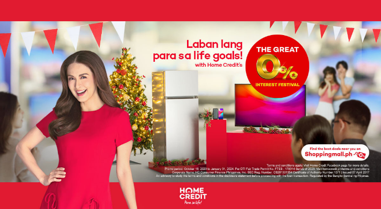 Home Credit makes the holiday season merrier with Marian Rivera, 0% holiday deals | CebuFinest