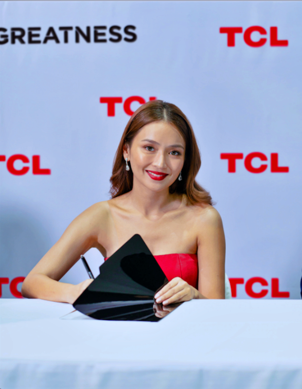 Kathryn will be headlining upcoming campaigns for TCL products such as TVs, Washing Machines, Air Conditioners and Refrigerators.