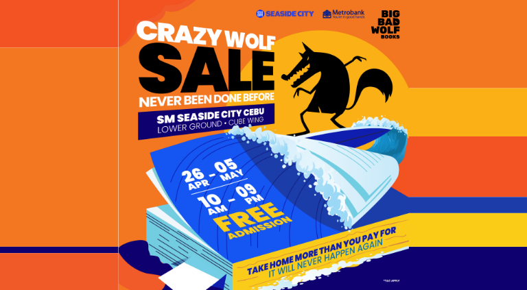 The Wolf Returns: Big Bad Wolf Strikes Cebu City with Crazy Wolf Sale ...