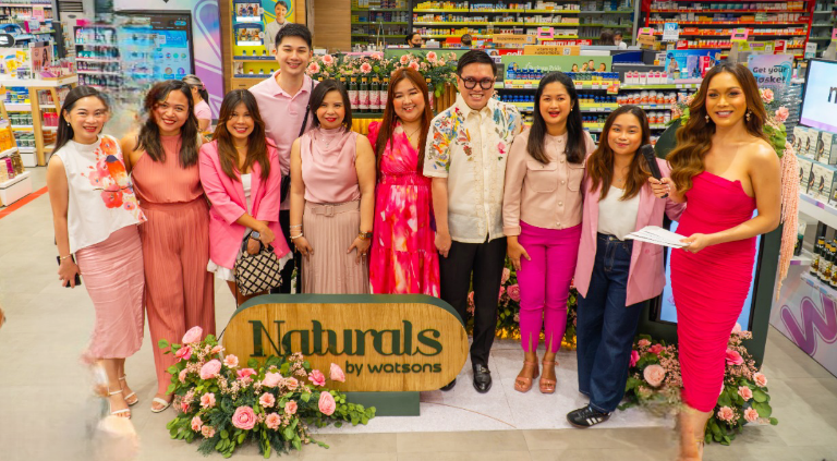 Watsons executives and event host Kaladkaren during the launch of Naturals by Watsons Prestige Rose | CebuFinest