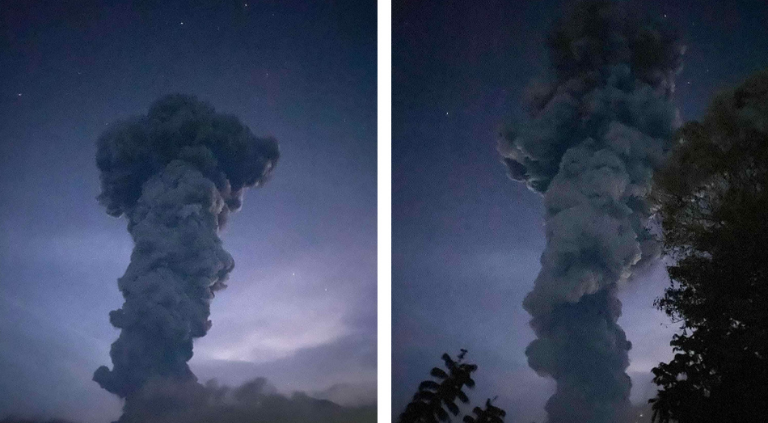 Kanlaon Volcano Erupts, Alert Level Raised As Authorities Advise ...