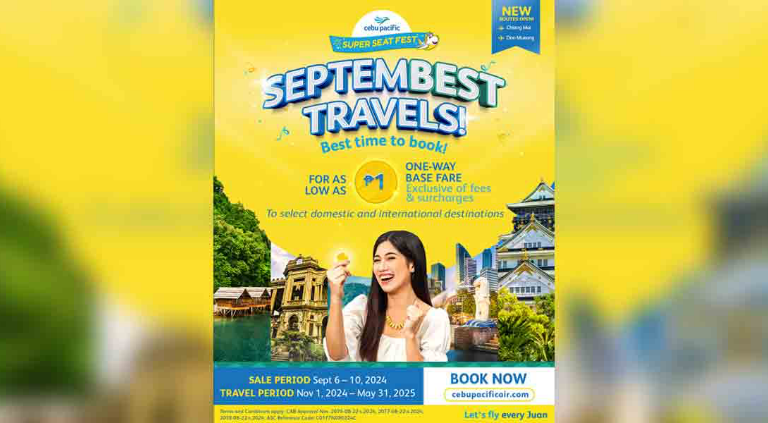 Score ₱1 Flights with Cebu Pacific on its Piso Sale | CebuFinest